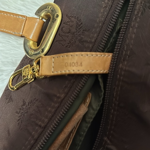 MCM - Mini Brown Tote - Picture 6 of 10